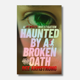 Holographic Sticker - Haunted by a Broken Oath Front Cover