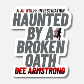 Title Art Sticker - Haunted by a Broken Oath