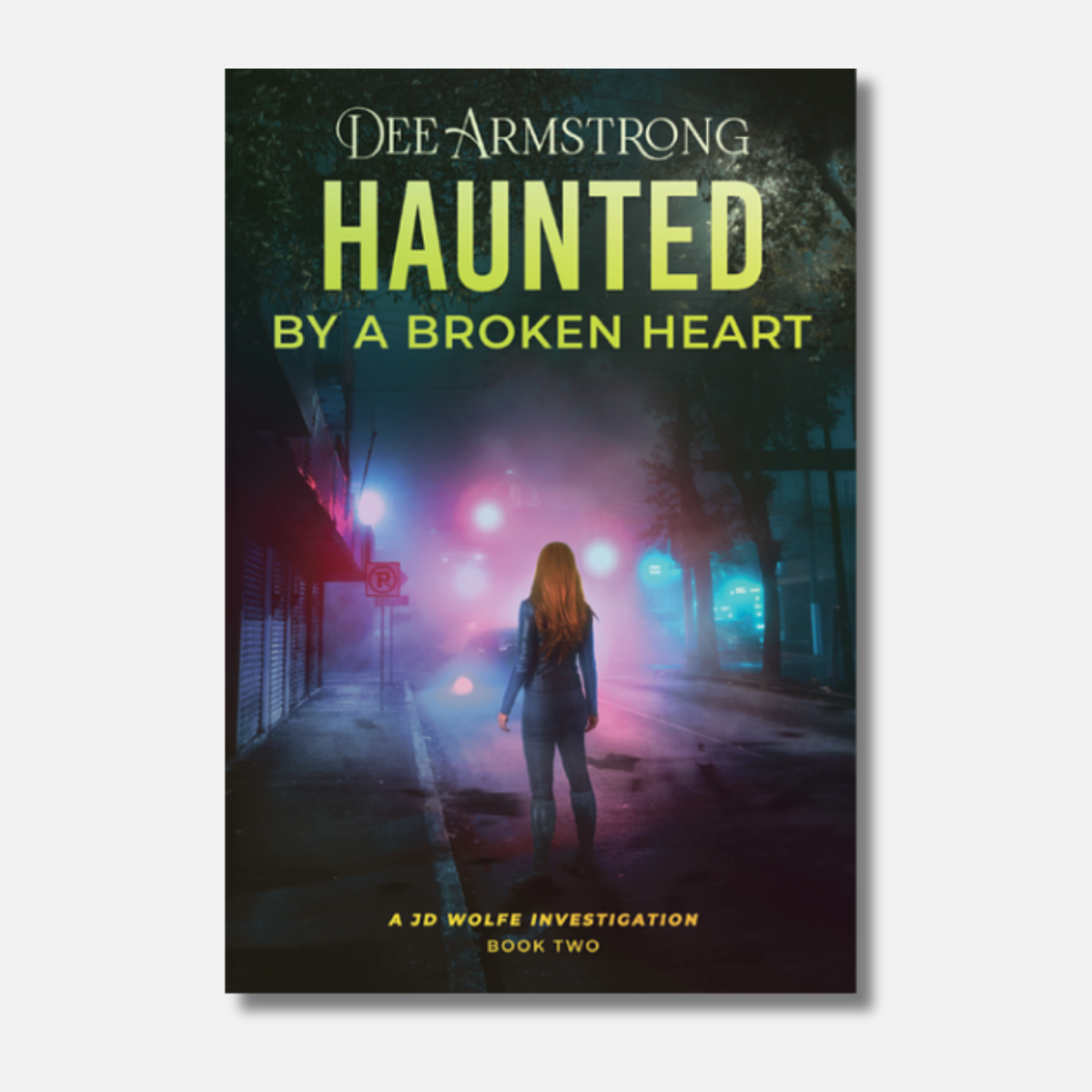 Holographic Sticker - Haunted by a Broken Heart Cover Art
