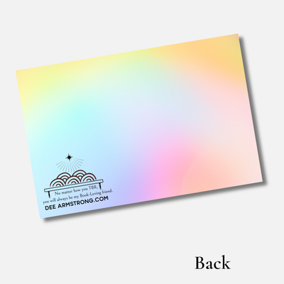 How do you TBR? - By Rainbow Shelf Note Card